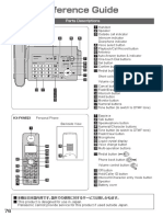 Quick Reference Guide: VE-GP10 Base