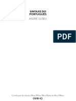 Sintaxe Do Portugues Feow PDF