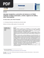 Abordaje Terapéutico y Preventivo de Lesiones en El Fútbol Mediante Vendajes Funcionales y