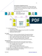 Distinguish Between Application Programs and Application Protocol