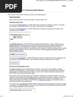 Summary of Lesson 4: Producing Detail Reports: Topic Summaries