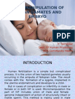 Micromanipulation of Human Gamates and Embryo