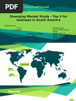 Emerging Market Trends in South America