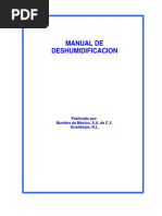 MANUAL Deshumidificacion