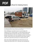 Gurgaon Drainage