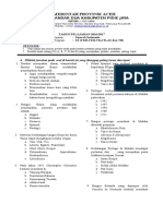 Soal Sejarah Indonesia Kelas XI