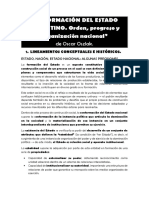 La Formación Del Estado Argentino