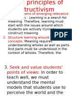 Amendments - Slides No. 5 - 7, 23 - Guiding Principles of Constructivism