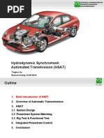 Hydrodynamic Synchromesh Automated Transmission (HSAT)