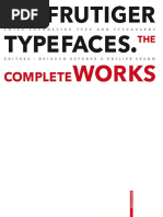 Adrian Frutiger Typefaces The Complete Works