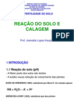 Aula 11-Reação Do Solo e Calagem