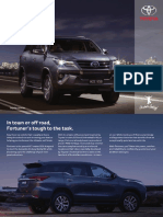 Toyota Fortuner Brochure