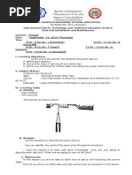 Instructional Plan in Technology and Livelihood Education Grade 8