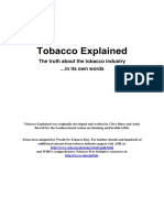 Tobacco Explained