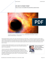 Stephen Hawking: 'There Are No Black Holes': Nature News & Comment