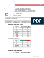 Informe #001 - Analisis Aceite