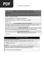 Final Assignment - Grade 12 English