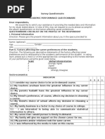 Upload Questionnaire