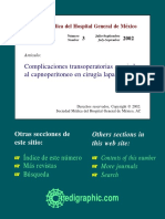 Complicaciones Asociadas Al Capnoperitoneo en Lapraos