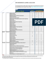 Calendario Laurea