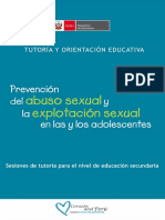 Prevencion Del Abuso Sexual y La Explotacion Sexual en Adolescentes PDF