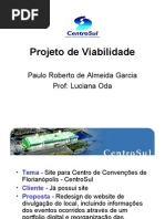 Apresentação Do Projeto de Viabilidade