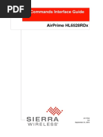 AirPrime HL6528RDx at Commands Interface Guide Rev5 0