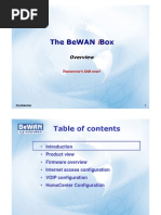 BeWAN Ibox Introduction