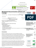 Rheological Characterization of Paints and Coatings - 2