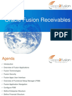 Fusion Apps - Receivables