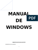 Modulo Windows y Word 2016