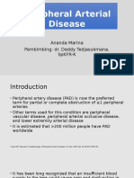 Peripheral Arterial Disease: Ananda Marina Pembimbing: Dr. Deddy Tedjasukmana, SPKFR-K