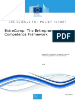 EntreComp: The Entrepreneurship Competence Framework