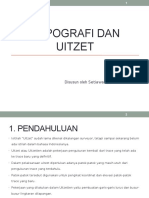 Topografi Dan Uitzet