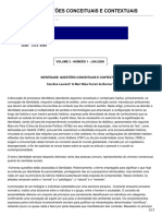 IDENTIDADE QUESTÕES CONCEITUAIS E CONTEXTUAISnbspnbsp PDF