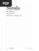 Novalis Obrien Preface PDF