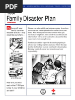 Family Disaster Plan: Here Will Your Family Be When Disaster Strikes? They Could Be Anywhere