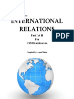 International Relations Part I & II PDF