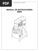 Manual de Instrucciones Bm20