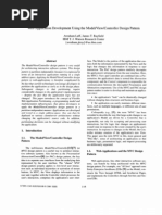 Web-Application Development Using The Modelniewlcontroller Design Pattern