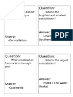 Answer: Answer:: - Constellation - Crux (The Southern Cross)