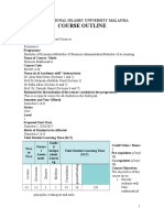 Course Outline - Bismath