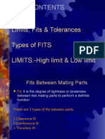 Fits Tolerances