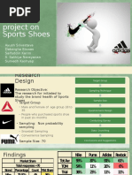 A Market Research Project On Sports Shoes