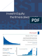 Invest in Equity The Time Is Always Right