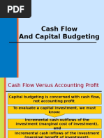 Cash Flow and Capital Budgeting