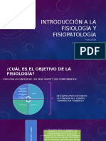 Introducción A La Fisiología y Fisiopatología