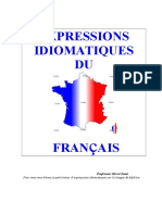 Expressions Idiomatiques Du Francais