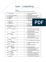 Pamela Meyer Worksheet