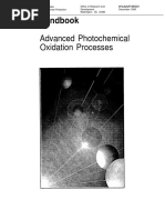 1998.advanced Photochemical Oxidation Processes - USEPA PDF